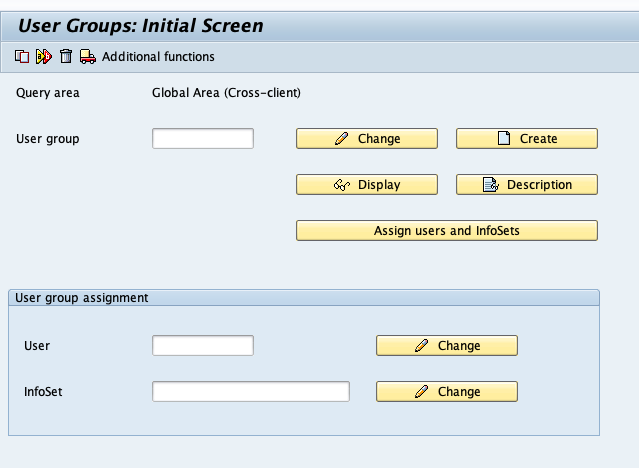 Creating User Groups in SAP Using SQ03